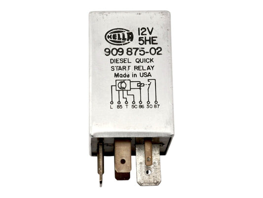 Hella Quick Start Relay VW Jetta Rabbit MK1 Diesel . Genuine . 909 875-02