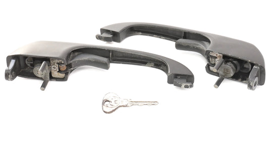 Door Handle Locks & Key 80-91 VW Vanagon T3 - Genuine - 251 837 205