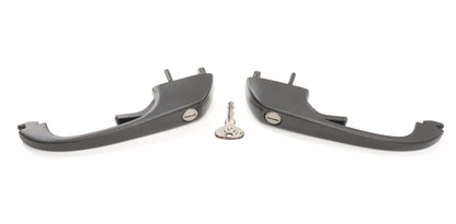 Door Handle Locks & Key 80-91 VW Vanagon T3 - Genuine - 251 837 205