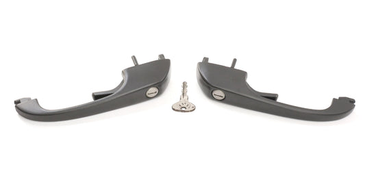Door Handle Locks & Key 80-91 VW Vanagon T3 - Genuine - 251 837 205