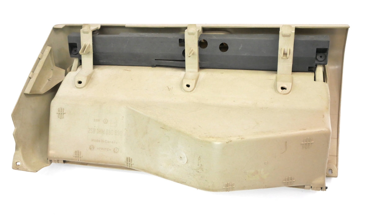 Glovebox Glove Box Compartment 99-02 VW Cabrio Mk3.5 Cream Beige - Genuine