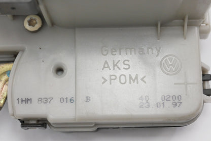 RH Front Door Lock Latch 96-02 VW Jetta Golf GTI Cabrio Mk3 OEM - 1HM 837 016 B