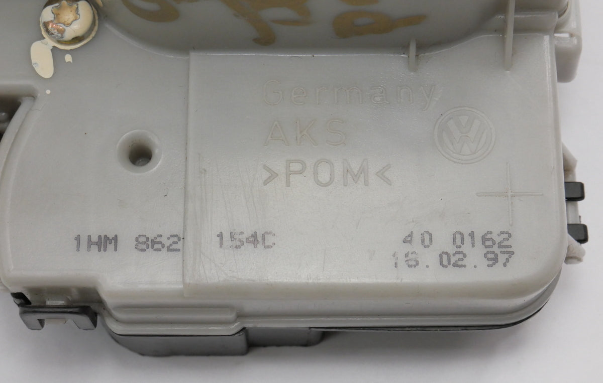 RH Rear Door Lock Latch 96-99 VW Jetta Golf MK3 - Genuine - 1HM 839 016 G