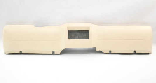 Lower Dashboard Dash Knee Bar Panel 90-93 VW Cabriolet Convertible MK1 ~ White