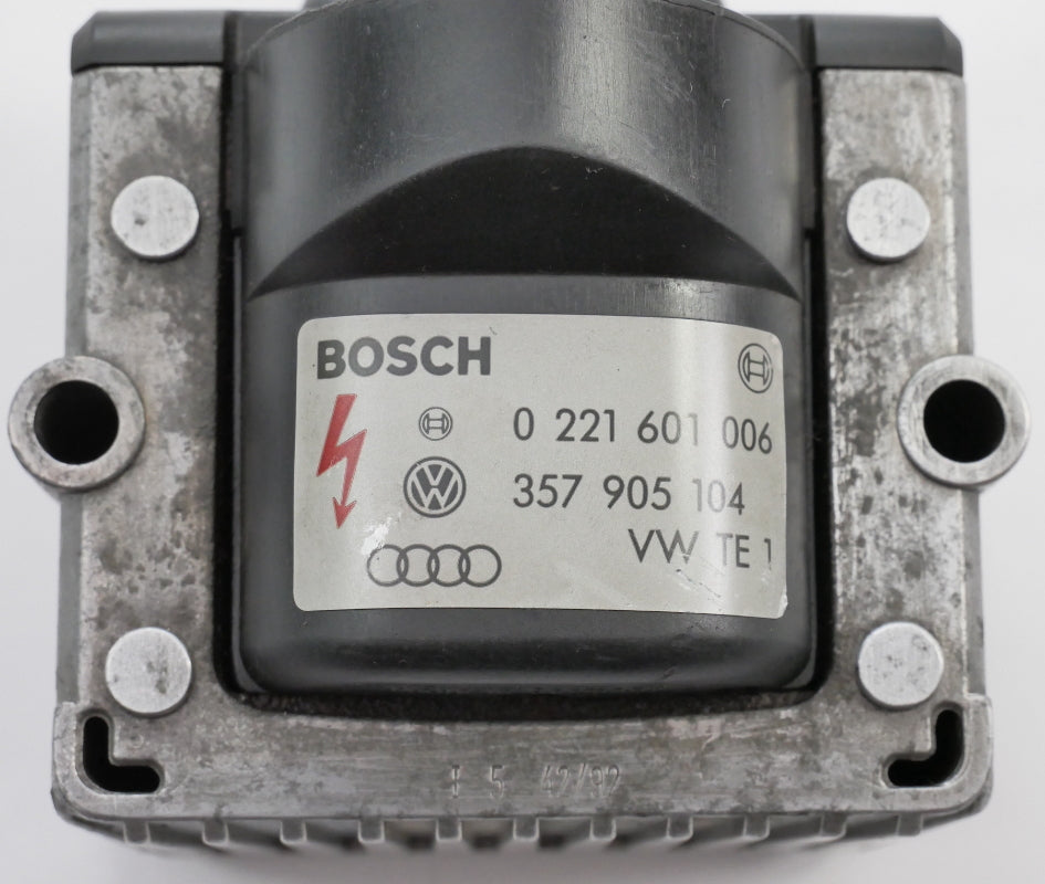 Bosch Ignition Coil 92-93 VW Passat B3 Corrado VR6 OEM 0221601006 - 357 905 104