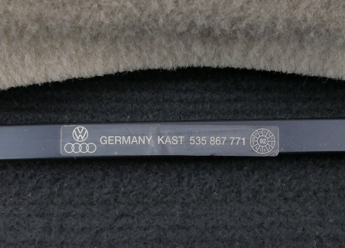 Trunk Hatch Cargo Cover Shade Parcel Shelf 90-94 VW Corrado - OEM - 535 867 771