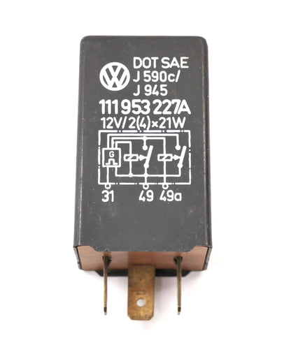 Flasher Relay VW Audi Jetta Golf Beetle Passat Vanagon Cabriolet ~ 111 953 227 A