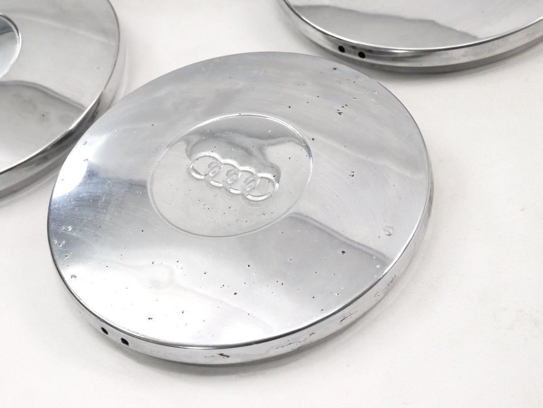 Vw Rabbit Hubcap Clips 4x Chrome Wheel Center Hub Caps Hubcap VW Audi Fox MK1 Rabbit - Genuin ...