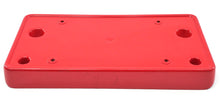 Front License Plate Holder 88-93 VW Cabriolet MK1 Clipper Red OEM 155 807 847 C