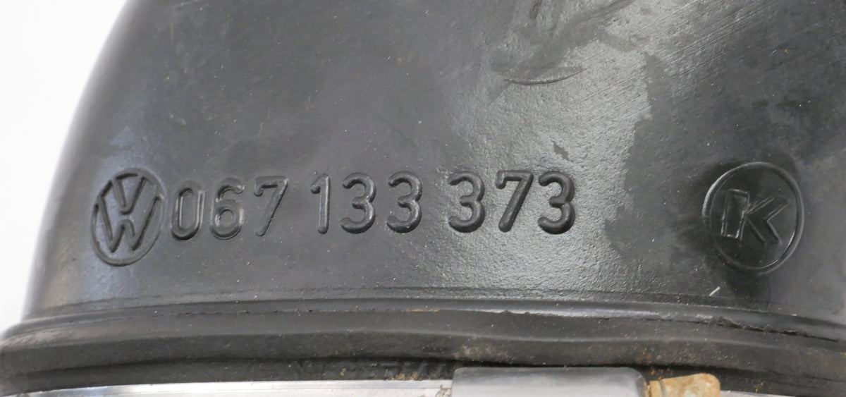 Air Intake Tube Boots VW Cabriolet Scirocco Jetta Rabbit MK1 - OEM - 067 133 357