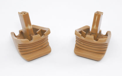 2 Seat Fold Forward Handle Knobs 75-84 VW Jetta Rabbit GTI MK1 Brown 113 881 633