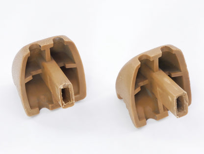 2 Seat Fold Forward Handle Knobs 75-84 VW Jetta Rabbit GTI MK1 Brown 113 881 633