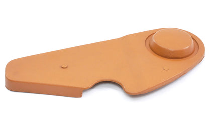 LH Outer Seat Hinge Side Trim 75-84 VW Rabbit MK1 Peanut Butter - 171 881 477 C