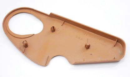 RH Inner Seat Hinge Side Trim 75-84 VW Rabbit MK1 Peanut Butter - 171 881 479 B