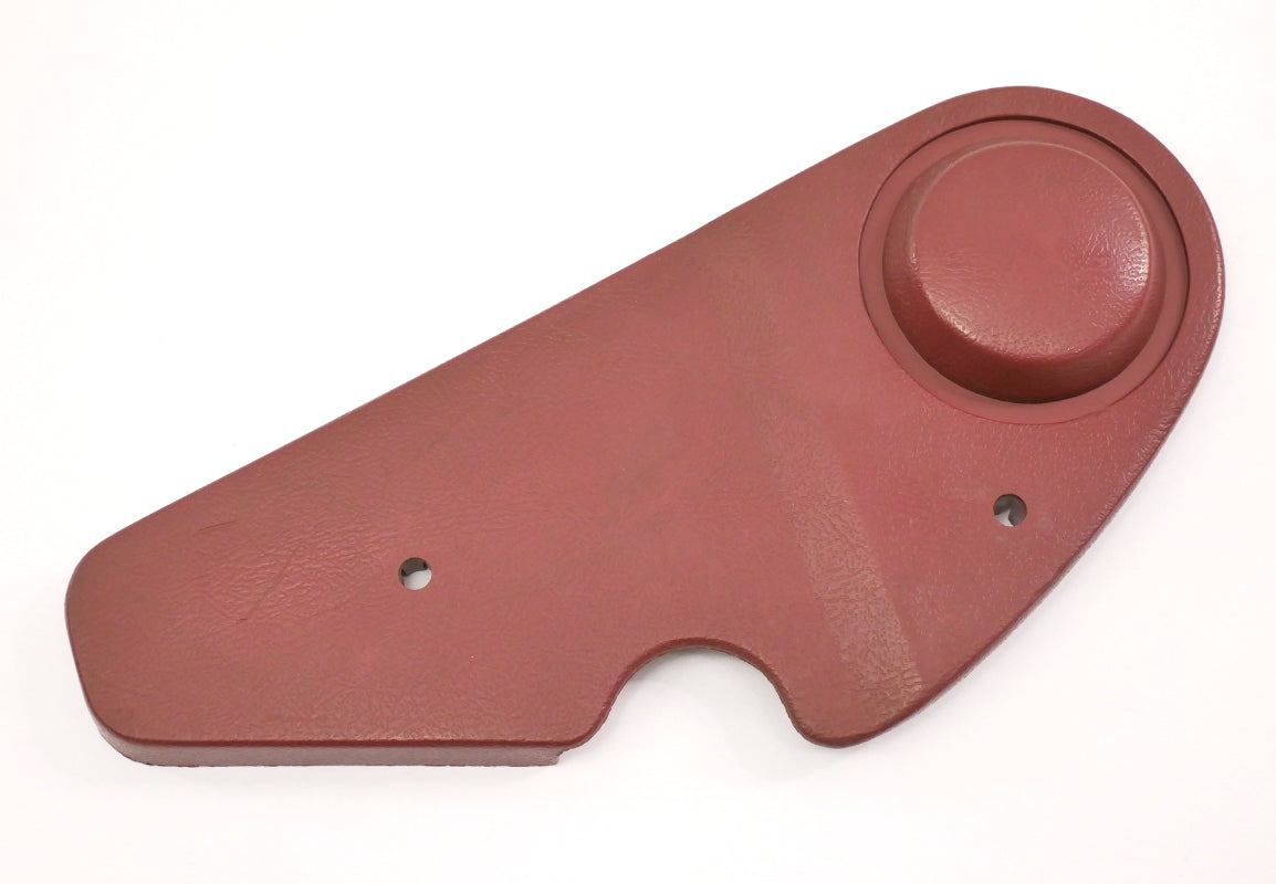 LH Outer Seat Hinge Side Trim VW 75-84 Rabbit GTI MK1 Lipstick Red 171 881 477 C