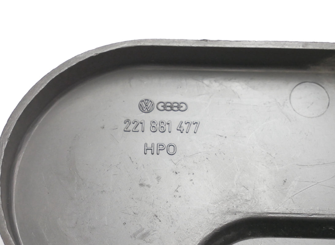 Seat Hinge Trim Covers 80-91 VW Vanagon T3 - Genuine - 221 881 477 / 478