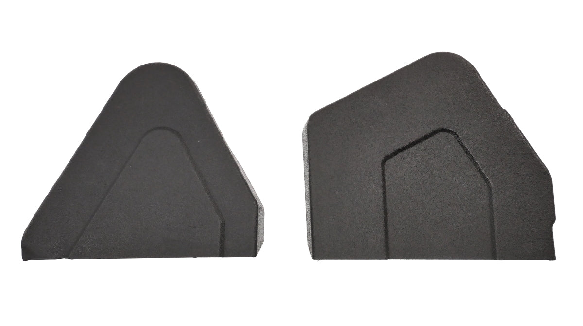 Seat Hinge Trim Covers 80-91 VW Vanagon T3 - Genuine - 221 881 477 / 478