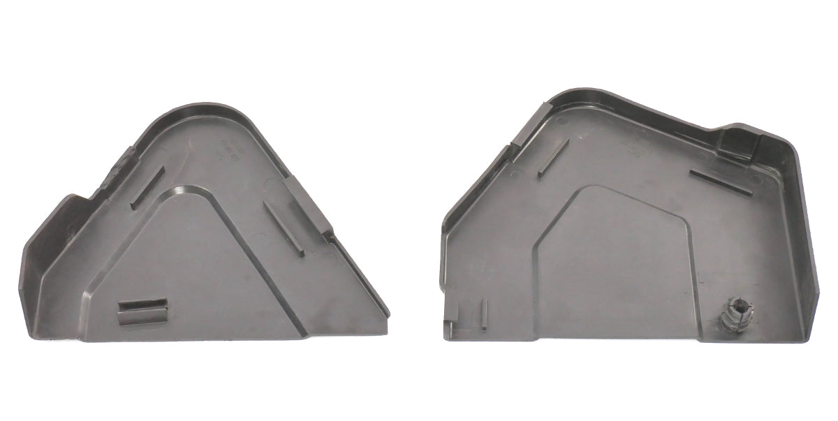 Seat Hinge Trim Covers 80-91 VW Vanagon T3 ~ Genuine ~ 221 881 477 / 478