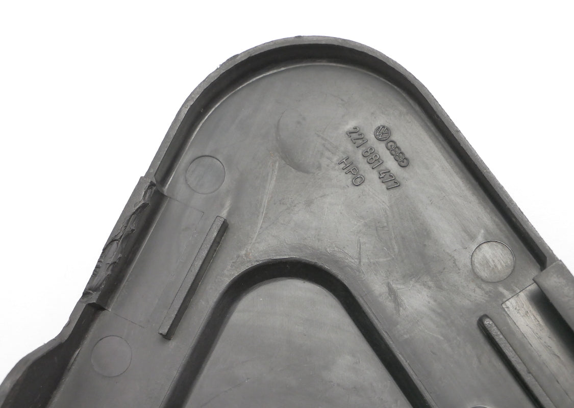 Seat Hinge Trim Covers 80-91 VW Vanagon T3 ~ Genuine ~ 221 881 477 / 478