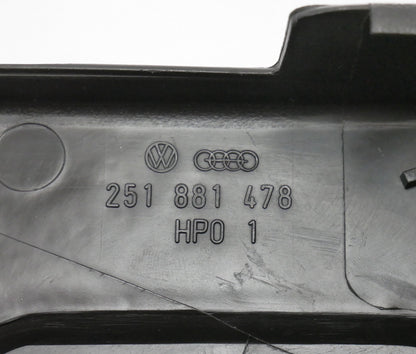 Seat Hinge Trim Cover 80-91 VW Vanagon T3 - Genuine - 221 881 478