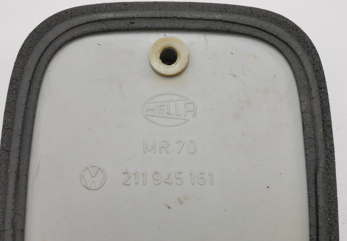 2x Rear Side Lens Light Reflector 70-79 VW Bus Aircooled Hella - 211 945 161