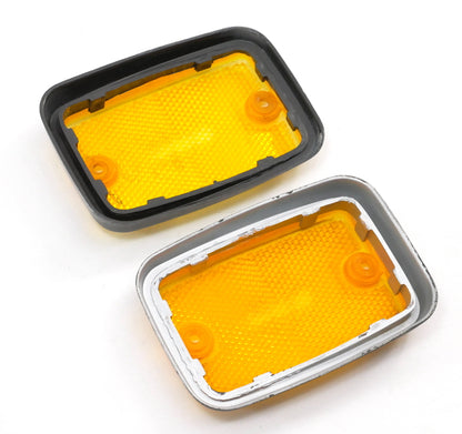 2x Front Side Lens Light Reflector 70-79 VW Bus Aircooled Hella - 211 945 119 A