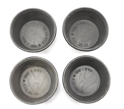 Wheel Center Cap Set VW Jetta Rabbit Scirocco MK1 - Genuine OEM - 321 601 171 A