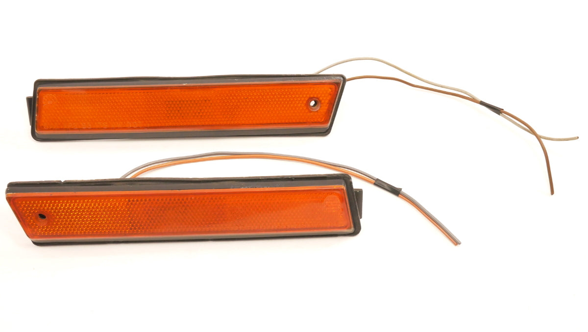 US Spec Side Marker Fender Lights 85-92 VW Jetta Golf GTI MK2 OEM ~ 176 945 072