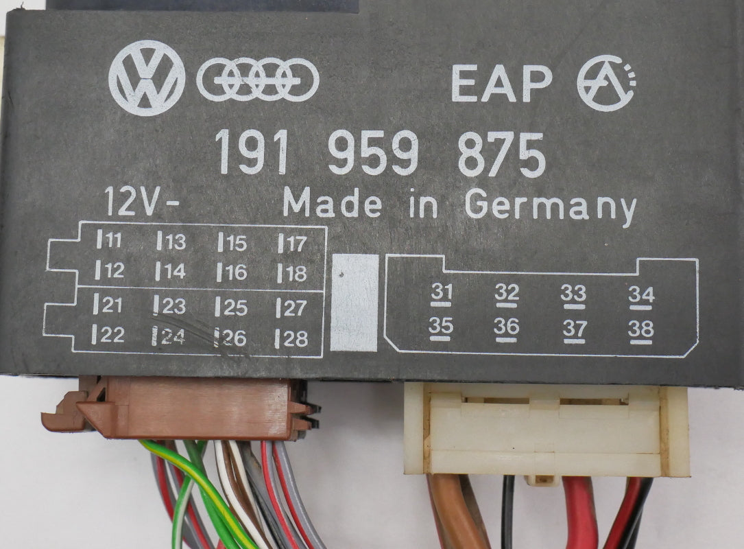 Power Window Control Module VW Passat B3 Eurovan Cabriolet Corrado ~ 191 959 875