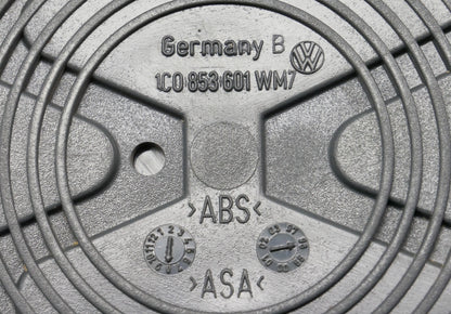 Chrome Front Hood Emblem Badge 98-01 VW Beetle - Genuine - 1C0 853 601