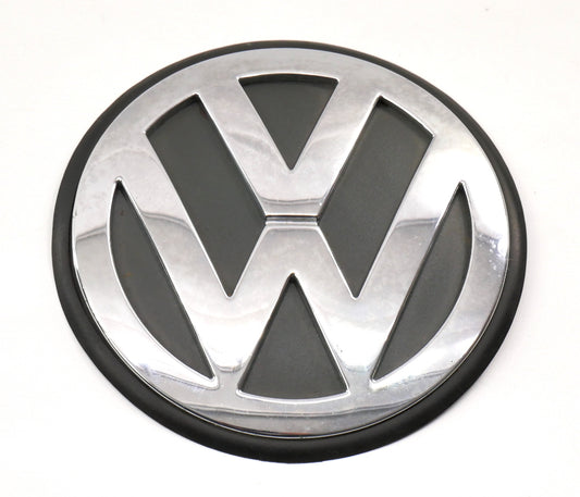 Chrome Front Hood Emblem Badge 98-01 VW Beetle - Genuine - 1C0 853 601