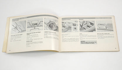 Original Owners Manual Book 1988 88 Volkswagen VW Fox - Genuine