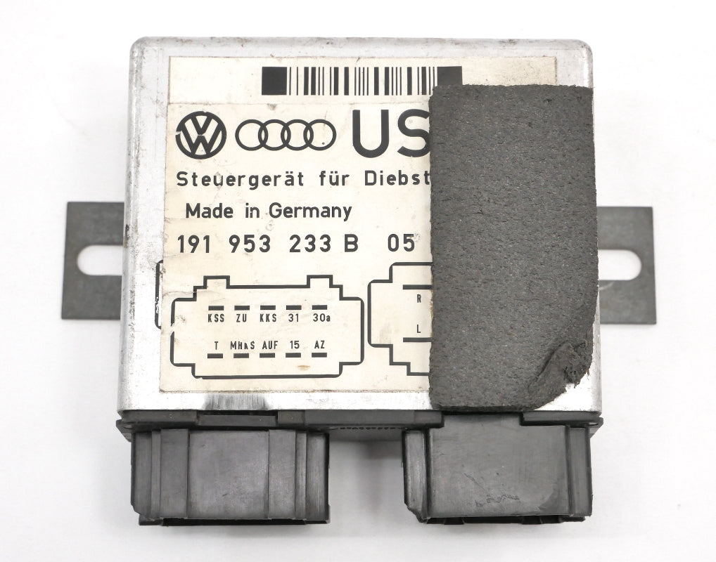Alarm Module Computer 90-94 VW Passat B3 Corrado - Genuine - 191 953 233 B