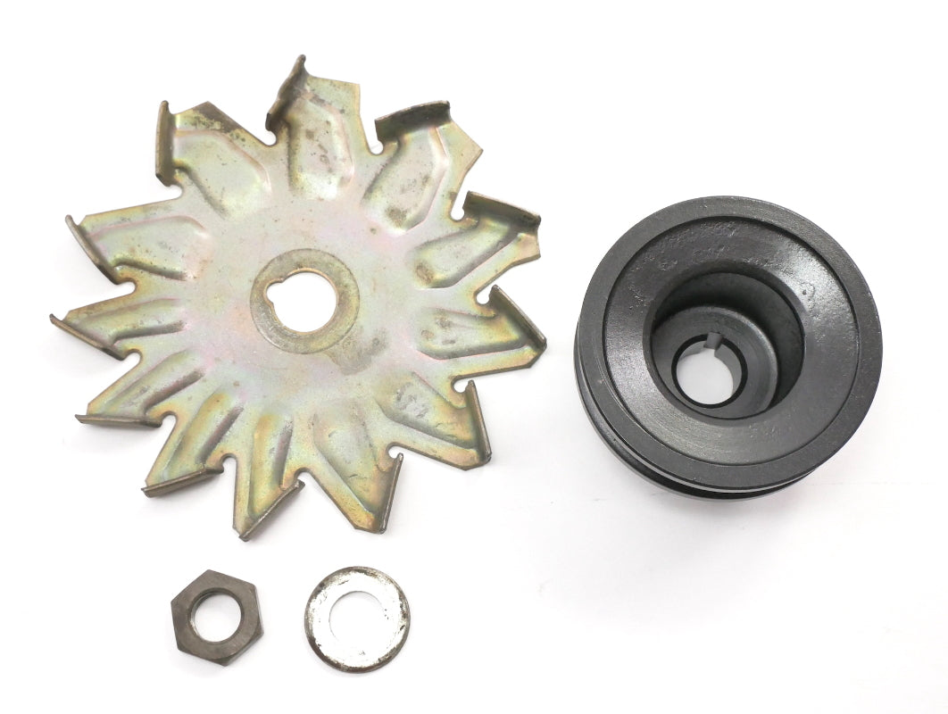 Alternator Pulley Hardware & Fan 79-84 VW Rabbit Jetta MK1 - Genuine