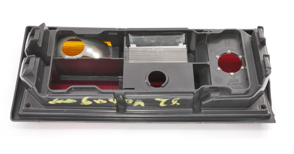 RH Tail Light Lamp Genuine Hella 80-91 VW Vanagon T3 Taillight OEM - 251 945 112