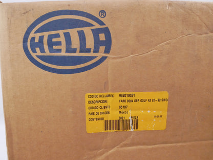 NOS RH Headlight Head Light Lamp 93-99 VW Golf Cabrio MK3 - Genuine Hella