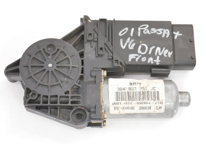 LH Front Power Window Motor 01-05 VW Passat B5.5 - Genuine - 3B4 837 751 JC