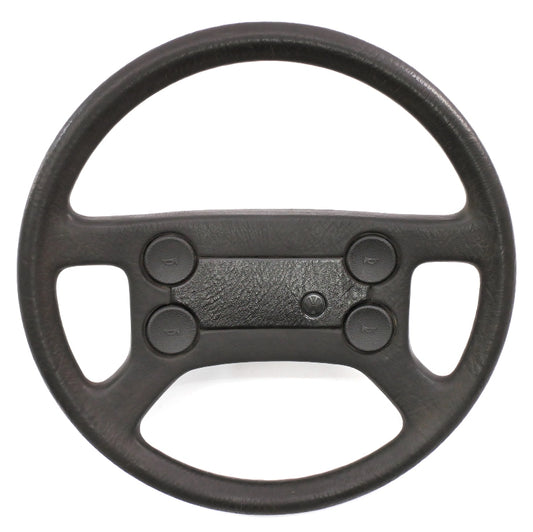 4 Spoke Sport Steering Wheel VW Jetta Golf Rabbit GTI Cabriolet MK1 MK2 . OEM .