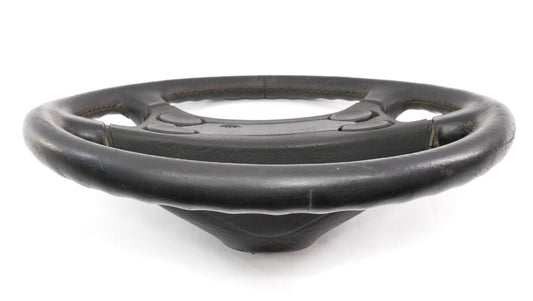 Leather 4 Spoke Sport Steering Wheel VW Jetta Golf Rabbit GTI Cabriolet MK1 MK2