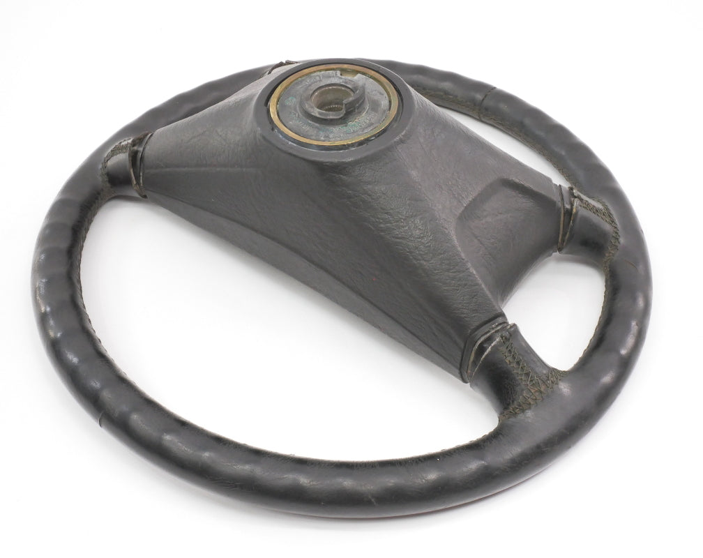 Leather 4 Spoke Sport Steering Wheel VW Jetta Golf Rabbit GTI Cabriolet MK1 MK2