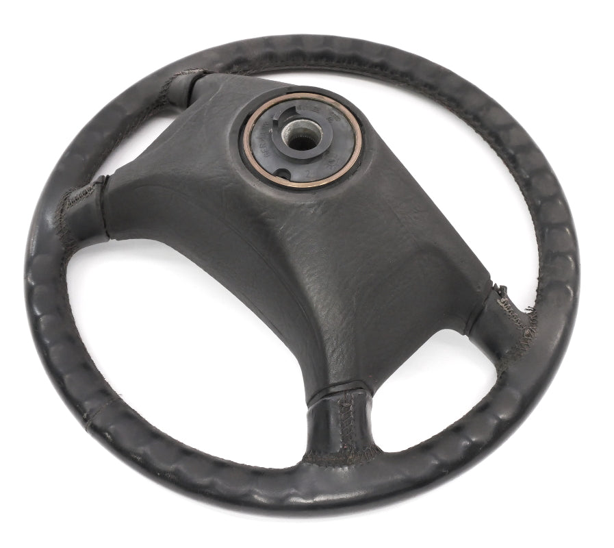 Leather 4 Spoke Sport Steering Wheel VW Jetta Rabbit GTI Cabriolet MK1 MK2