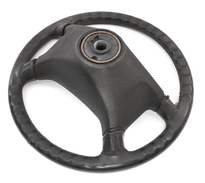 Leather 4 Spoke Sport Steering Wheel VW Jetta Rabbit GTI Cabriolet MK1 MK2