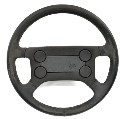 Leather 4 Spoke Sport Steering Wheel VW Jetta Rabbit GTI Cabriolet MK1 MK2