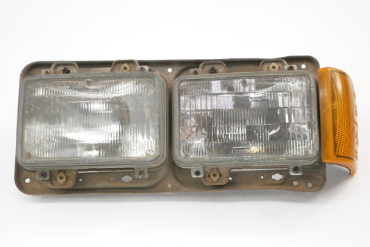 LH Headlight Head Light Lamp & Turn Signal 80-84 VW Jetta Mk1 - Genuine OEM