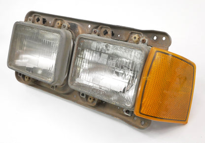 LH Headlight Head Light Lamp & Turn Signal 80-84 VW Jetta Mk1 - Genuine OEM