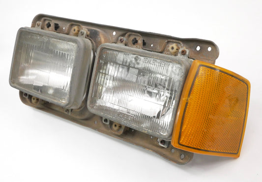 LH Headlight Head Light Lamp & Turn Signal 80-84 VW Jetta Mk1 - Genuine OEM