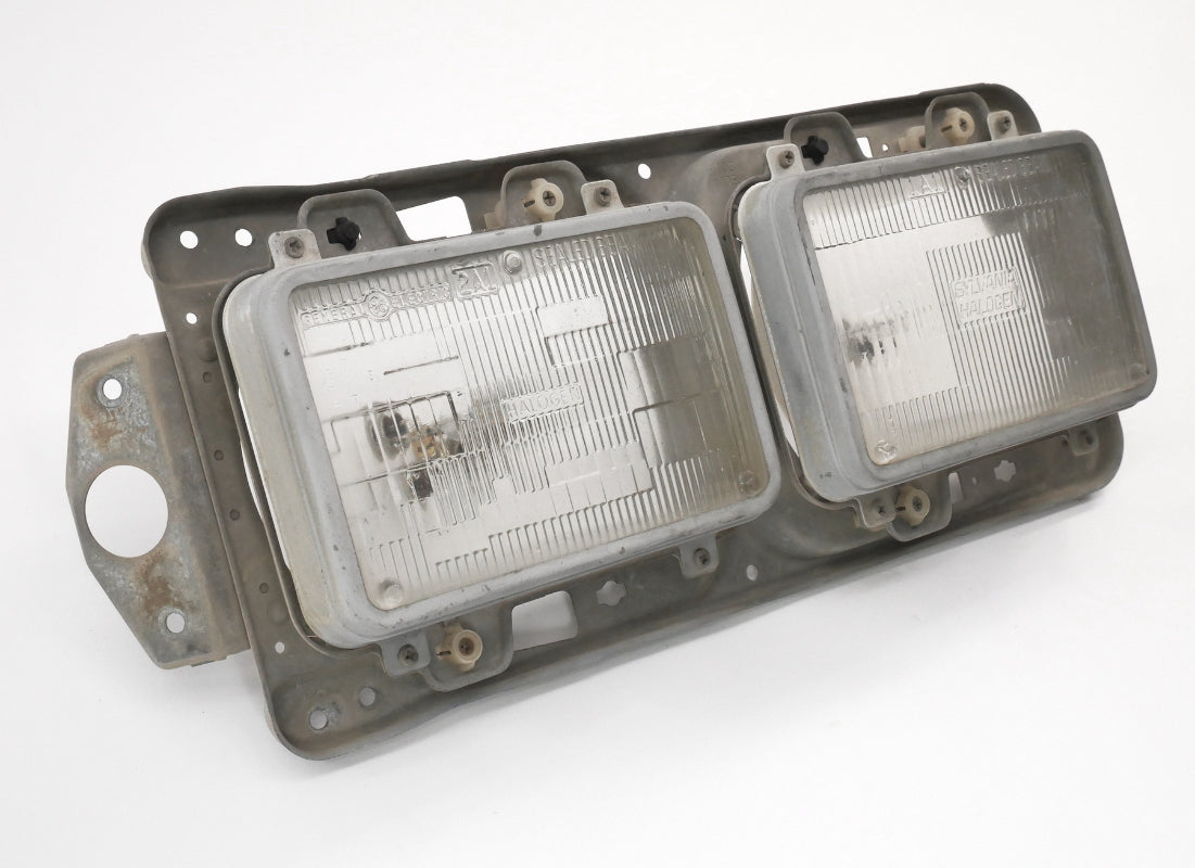 RH Headlight Head Light Lamp Mount & Adjusters 80-84 VW Jetta Mk1 - Genuine OEM