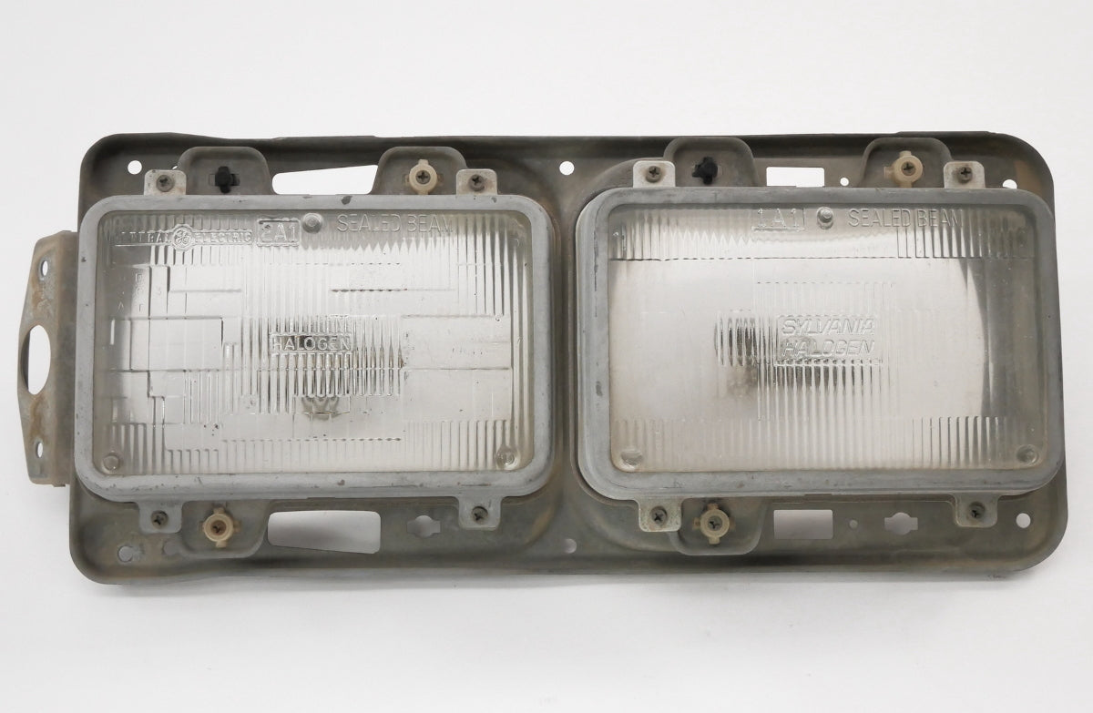 RH Headlight Head Light Lamp Mount & Adjusters 80-84 VW Jetta Mk1 - Genuine OEM