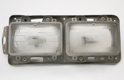RH Headlight Head Light Lamp Mount & Adjusters 80-84 VW Jetta Mk1 - Genuine OEM