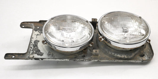 RH Headlight Head Light Lamp Bracket & Adjusters 75-77 VW Scirocco MK1 Early OEM